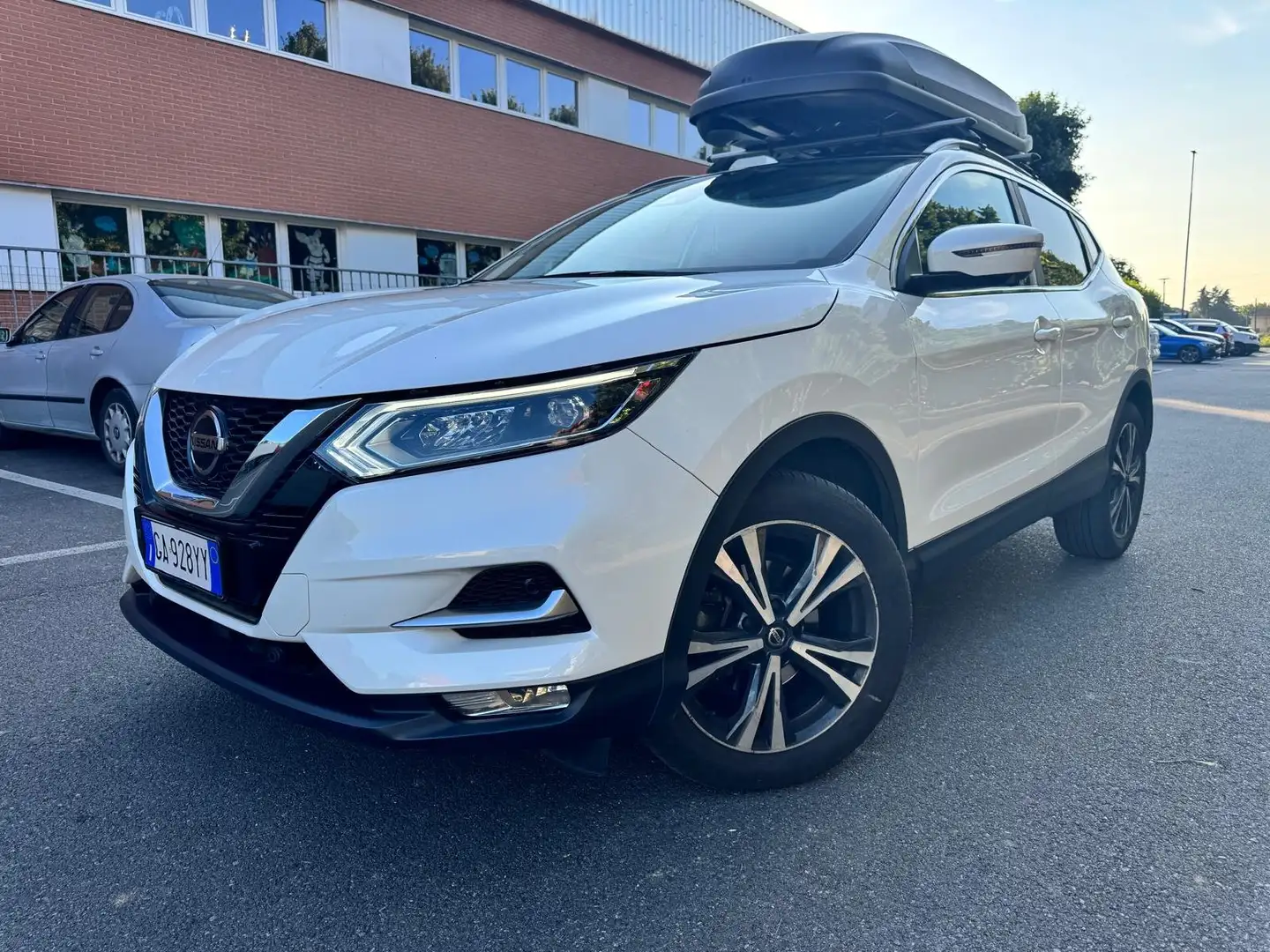 Nissan Qashqai Qashqai 1.3 dig-t Tekna 160cv c/lane assist Bianco - 2