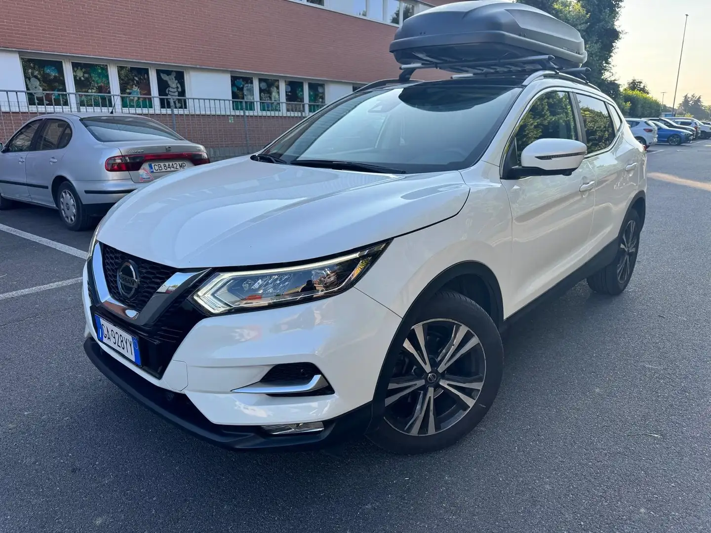 Nissan Qashqai Qashqai 1.3 dig-t Tekna 160cv c/lane assist Bianco - 1