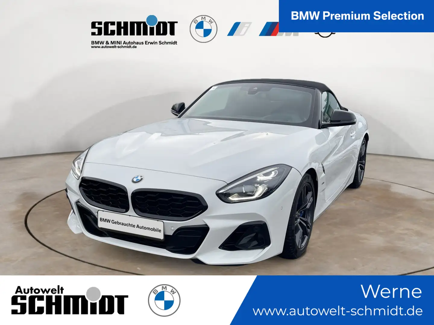BMW Z4 M40i + Innovationspaket + ACC +Rückfahrkamera Blanc - 1