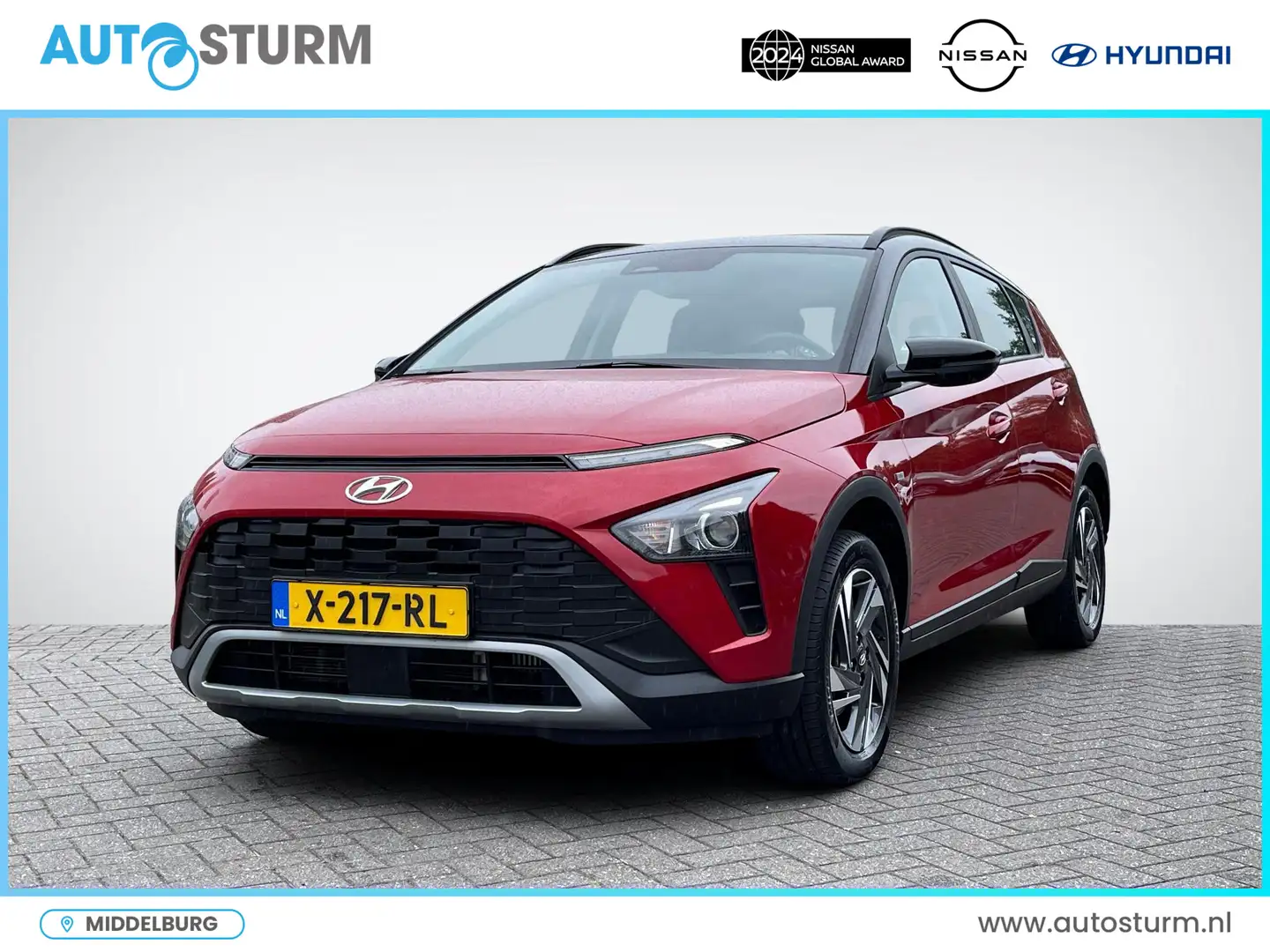 Hyundai BAYON 1.0 T-GDI Comfort | Apple Carplay/Android Auto | C Czerwony - 1