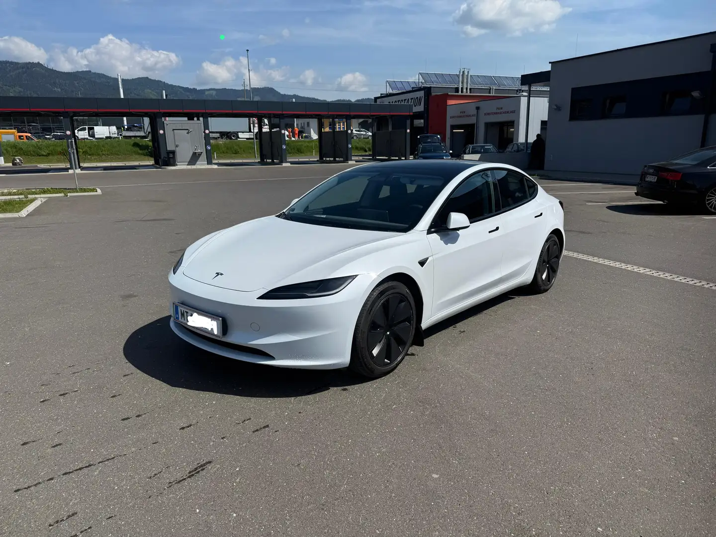 Tesla Model 3 Model 3 Long Range AWD 79kWh Weiß - 1