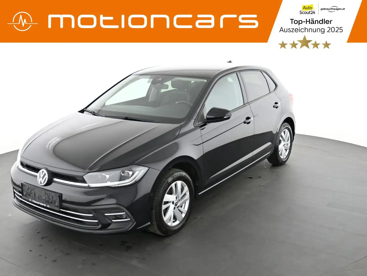 Volkswagen Polo 1.0 TSI 110 Style DSG Pickerl NEU Schwarz - 1