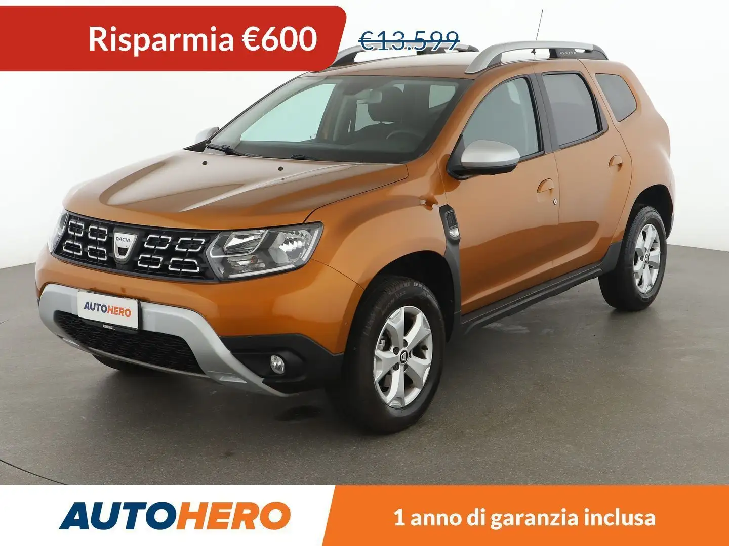 Dacia Duster 1.5 dCi Prestige 110 CV Arancione - 1