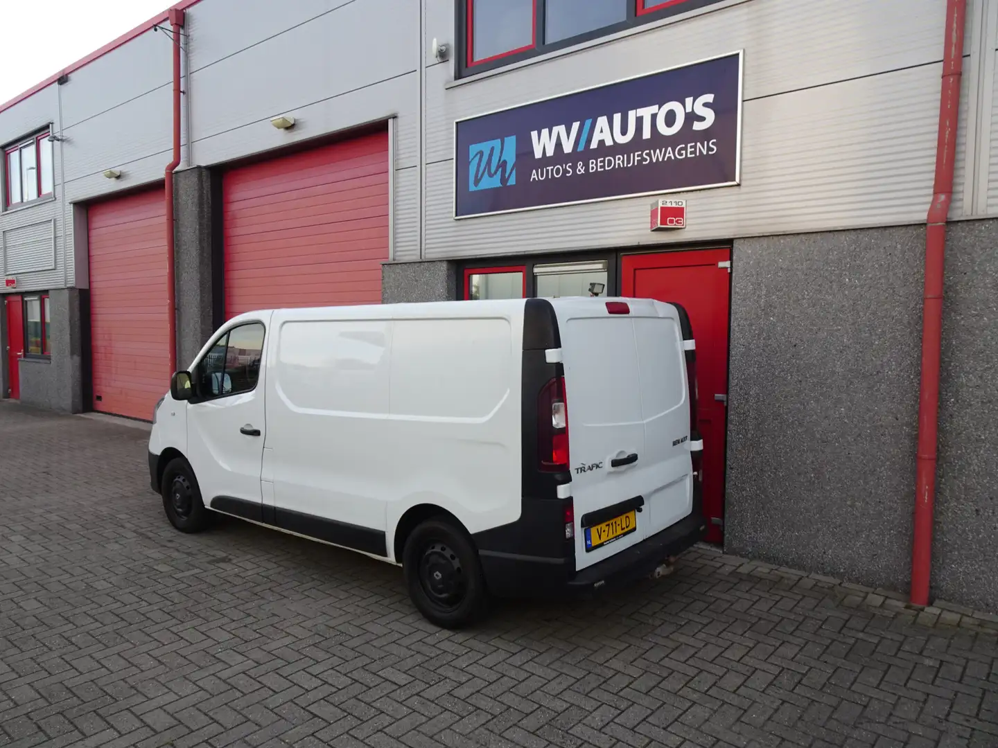 Renault Trafic 1.6 dCi T27 L1H1 Comfort 3 zits airco Blanc - 2