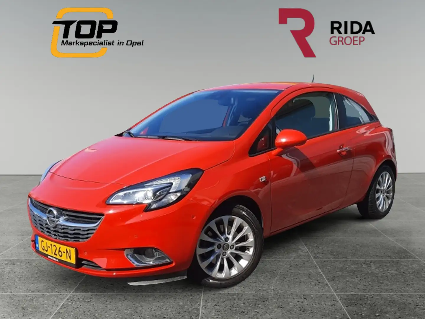 Opel Corsa 1.0 Turbo Cosmo van 1e eigenaar, lage kilometersta Rosso - 1