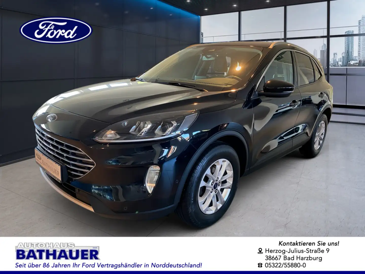 Ford Kuga 1.5 EcoBoost Titanium SHZ NAVI AHK ACC Schwarz - 1