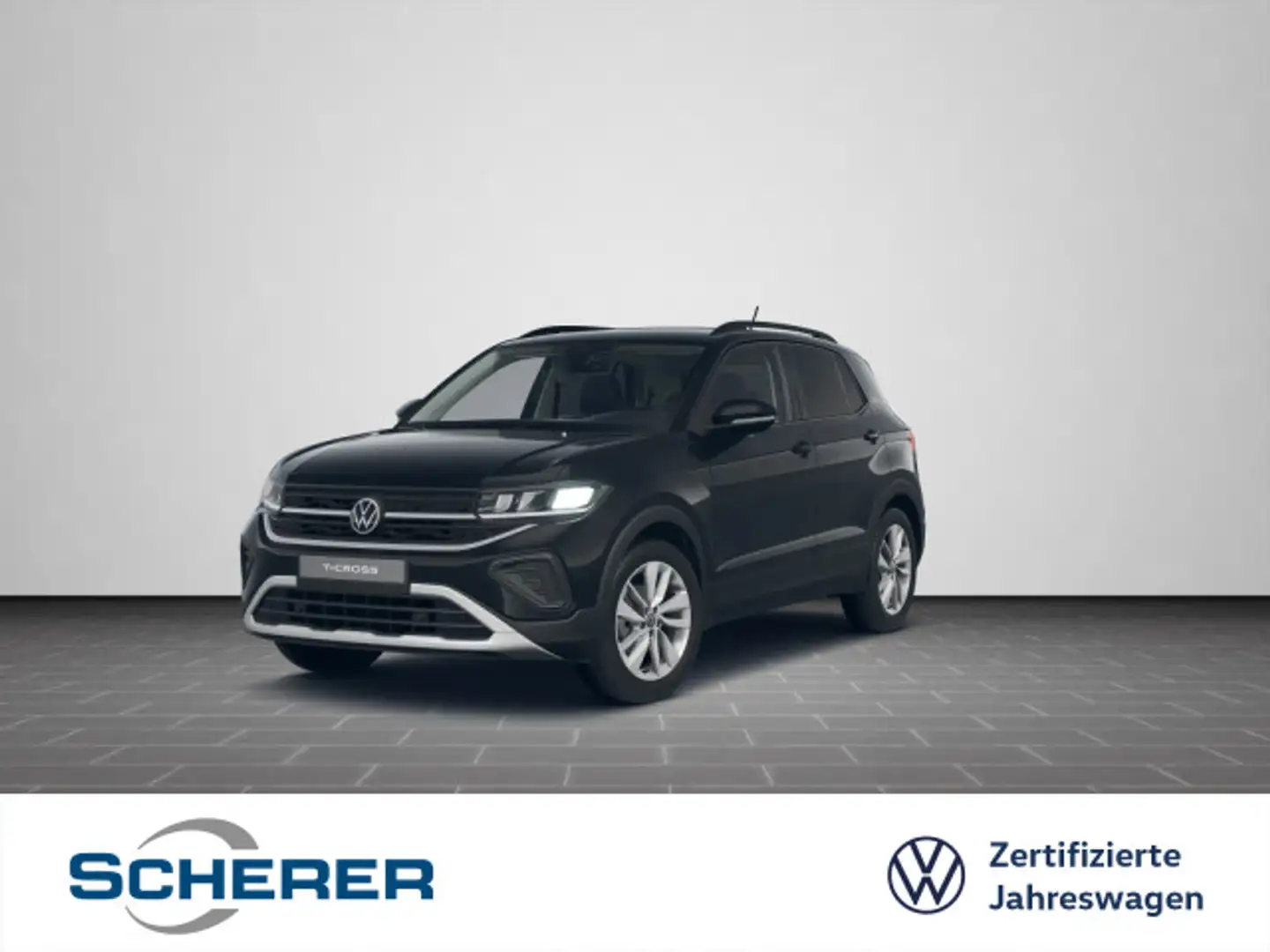 Volkswagen T-Cross 1.0 TSI *Goal* Navi SHZ PDC ACC VKZ-Erk. Schwarz - 1