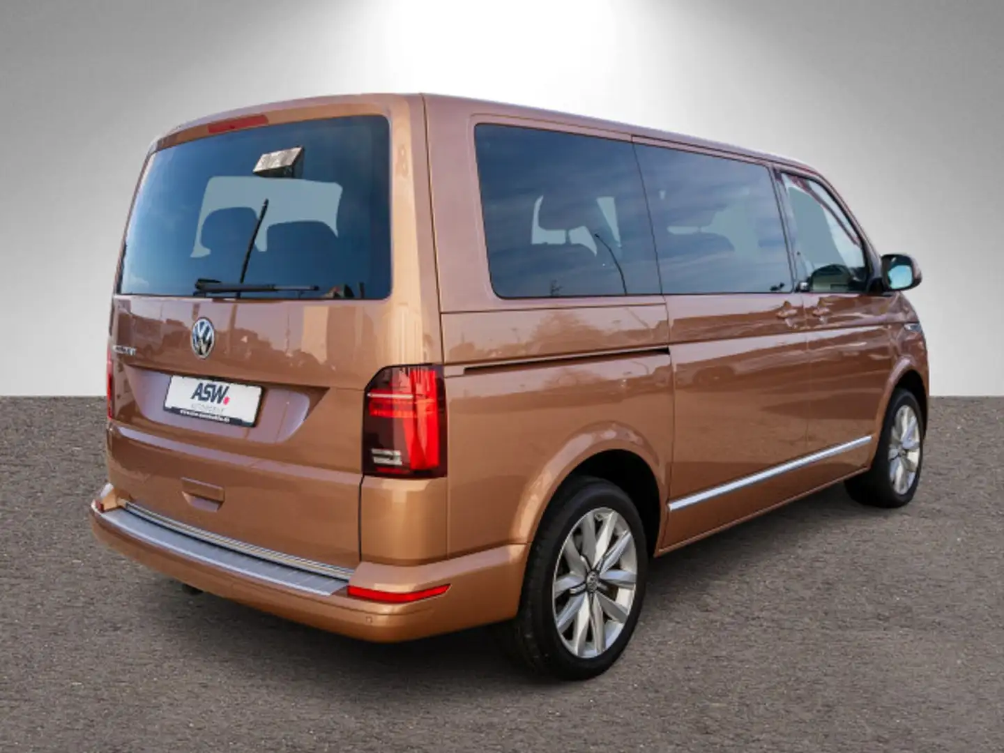 Volkswagen T6.1 Multivan Gen. Six 2.0TDI DSG LED Stdhzg AHK Brun - 2