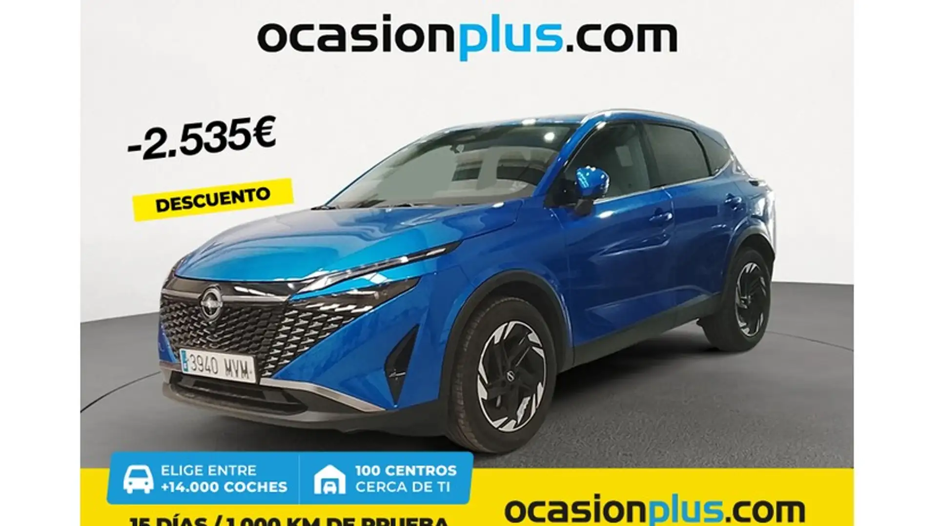 Nissan Qashqai 1.3 DIG-T mHEV 12V N-Connecta 4x2 103kW Blauw - 1