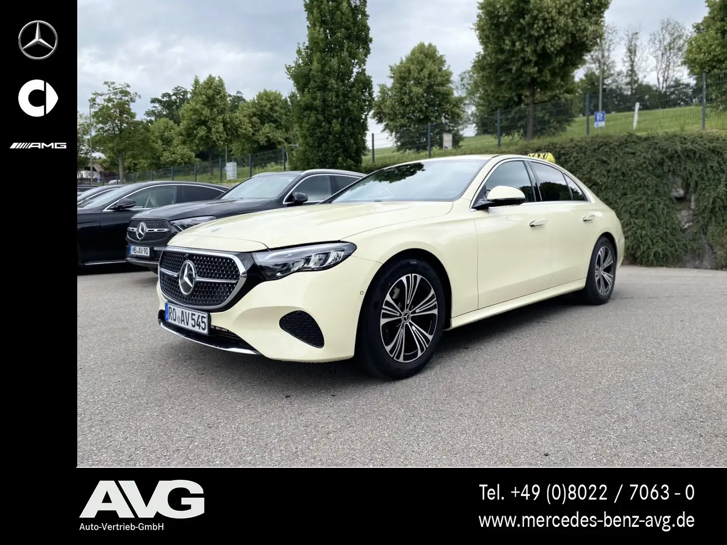 Mercedes-Benz E 200 E 200 d TAXI LED Shzg Fond Sitzkomfort Taxameter Beige - 1