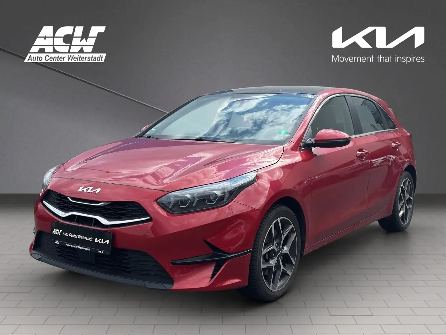 Kia Ceed / cee'd CEED 1.5T DCT SPIRIT FULL-LED PANORAMA JBL 17Z NAV Rood - 1