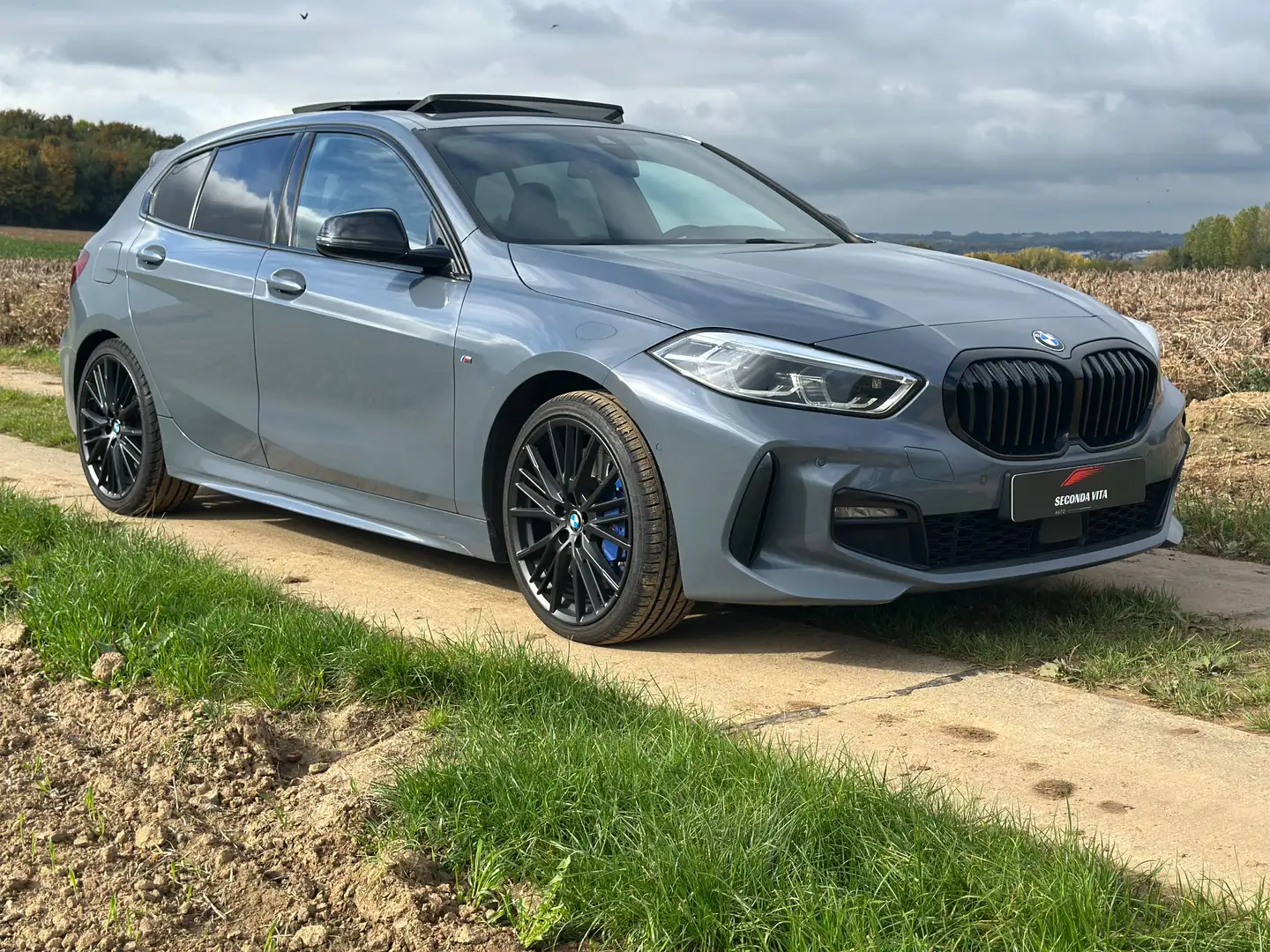 BMW 118 118iA OPF Gris - 2