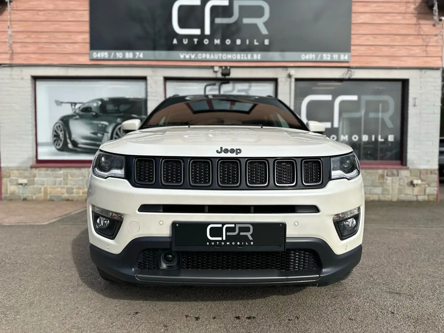 Jeep Compass 1.4 Turbo 4x4 * GPS * LED * CAMERA * SONO * CUIR * Wit - 2