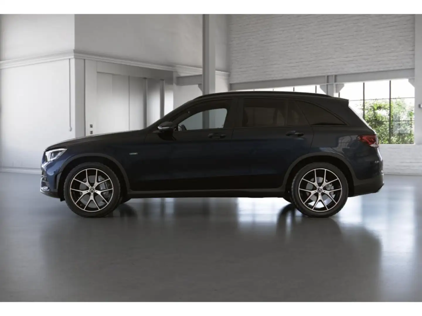 Mercedes-Benz GLC 300 e 4M AMG Night+MBUX+360°+Pano+HUD+20 Bleu - 2