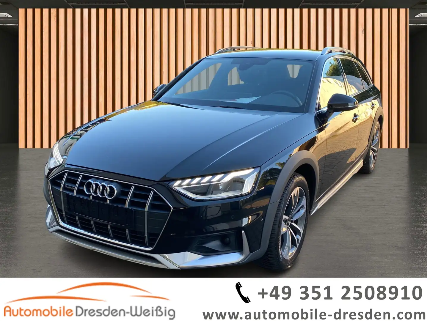 Audi A4 allroad 40 TDI Quattro*Leder*Navi+*AHK* Schwarz - 1
