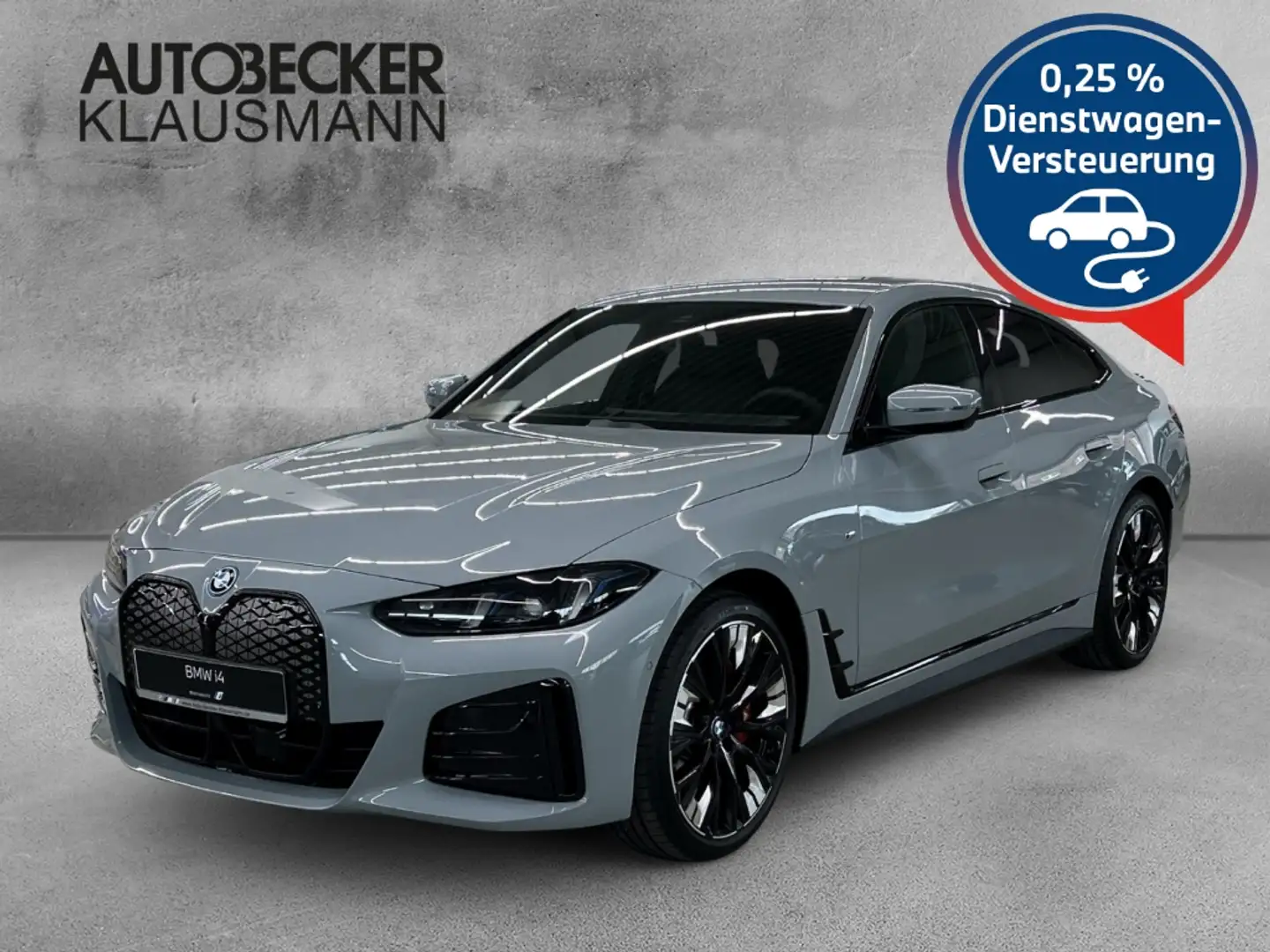 BMW i4 eDrive40 Gran Coupe M Sport Pro LMR 20'' Park-Assi Сірий - 1