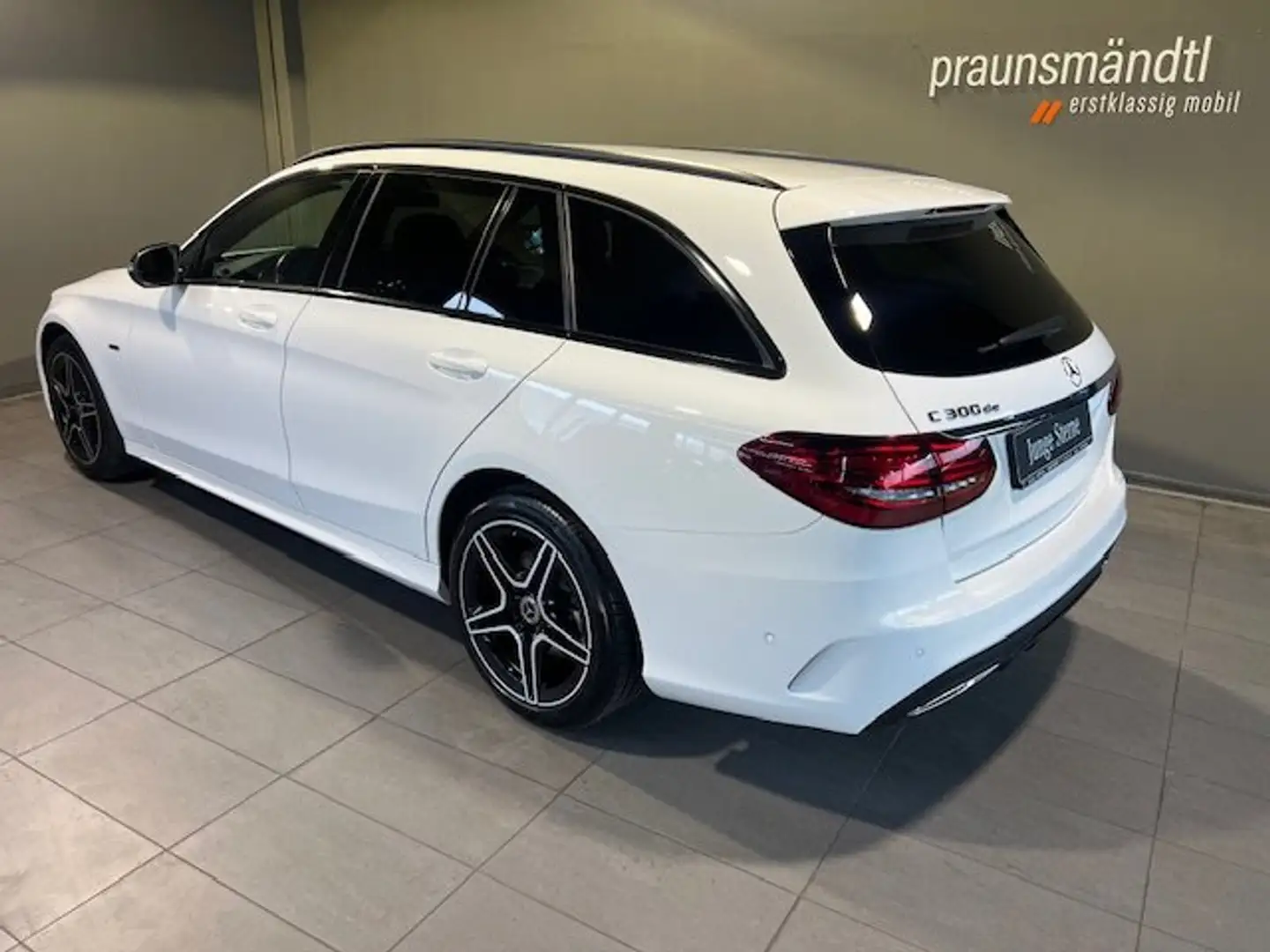 Mercedes-Benz C 300 de T AMG Night NAVI/LED/MBUX/PTC/ALU18/DAB Blanc - 2