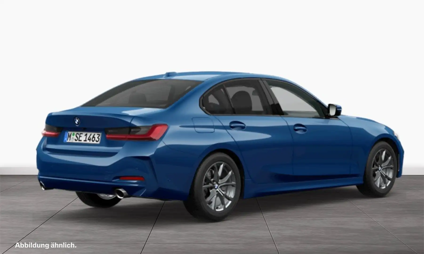 BMW 318 i Limousine Blau - 2