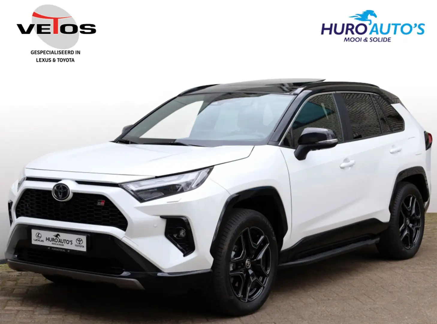 Toyota RAV 4 2.5 Hyb AWD GR SPORT PREMIUM | Panodak | JBL | 360 Blanc - 1