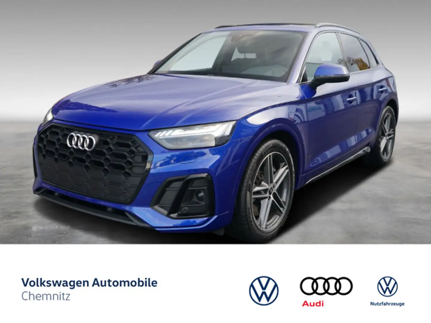 Audi SQ5 3.0 TDI quattro MHEV Matrix LED Standheizung Blau - 1