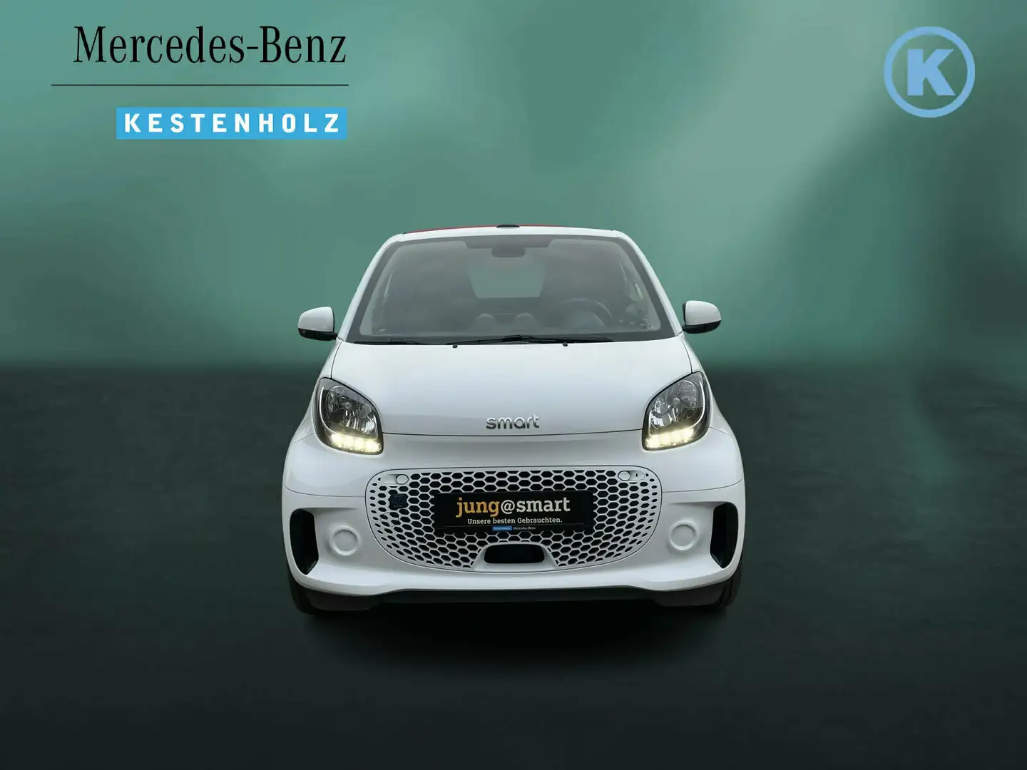 smart forTwo fortwo EQ 22-KW+PASSION+SITZHEIZUNG+TEMPOMAT+EPH Weiß - 2