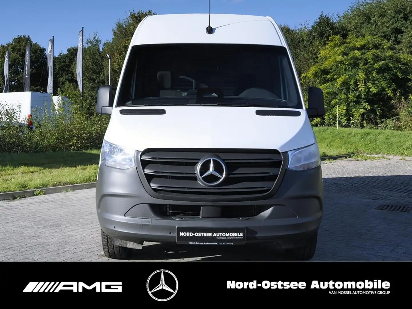 Mercedes-Benz Sprinter 317 L3H2 AHK NAVI KAMERA TEMPOMAT TOTW Bianco - 2