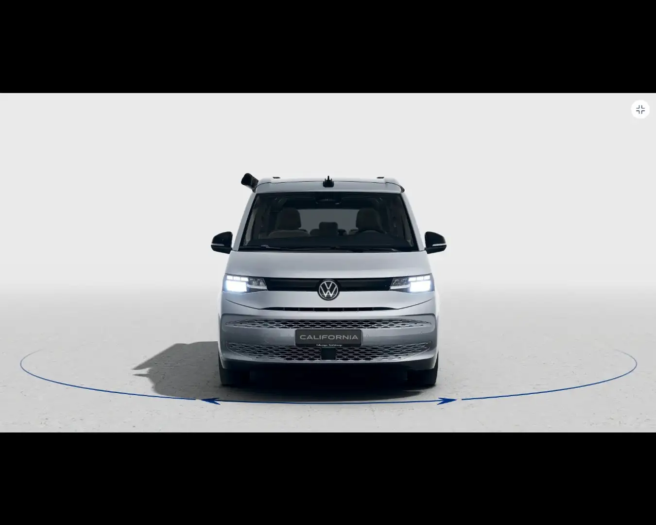 Volkswagen T5 California Beach Camper  2.0 TDI 110kW  ant. DSG Argent - 2