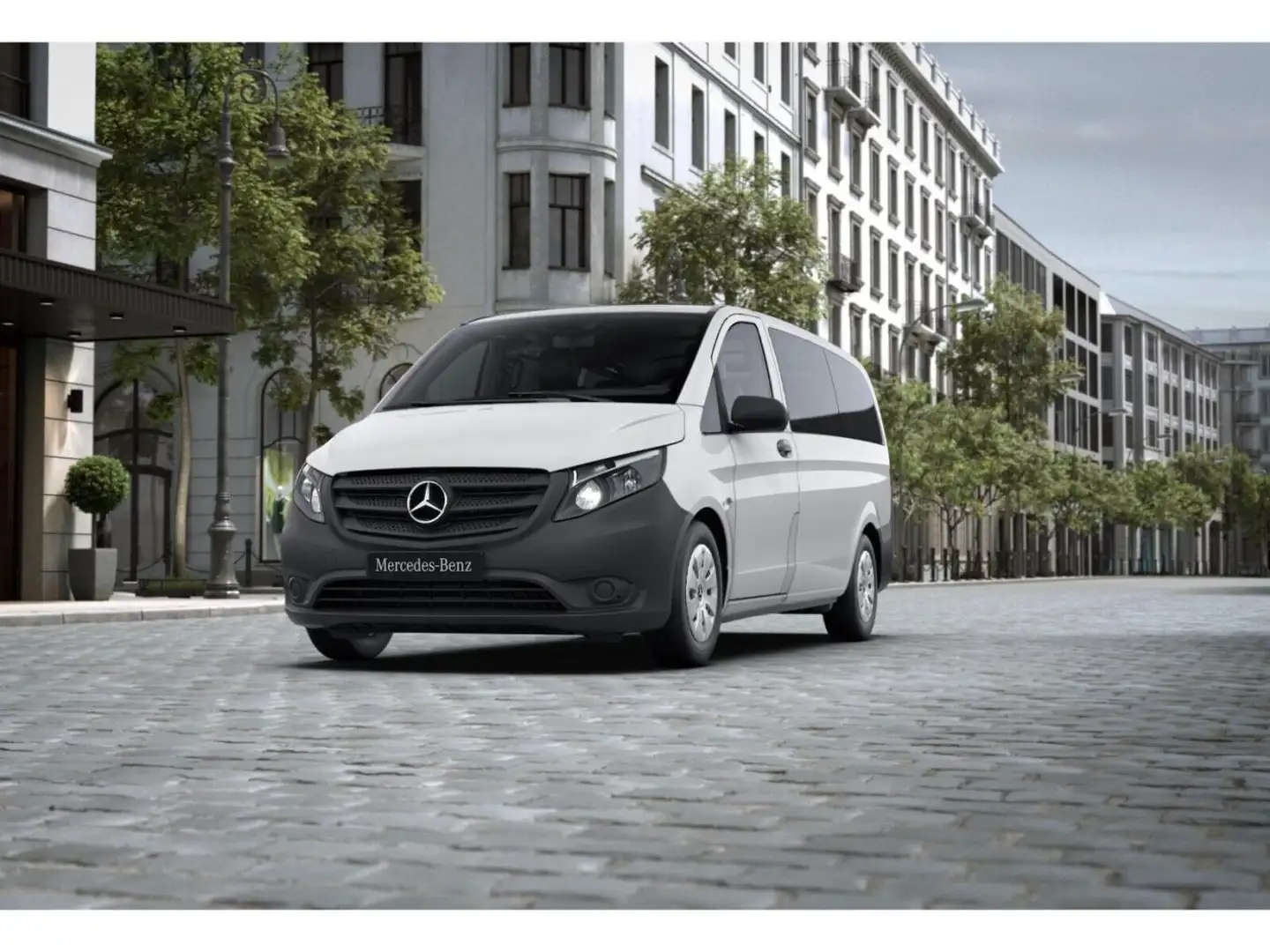 Mercedes-Benz Vito 114 CDI Tourer PRO Lang AHK*Klima*Tempomat* Weiß - 1