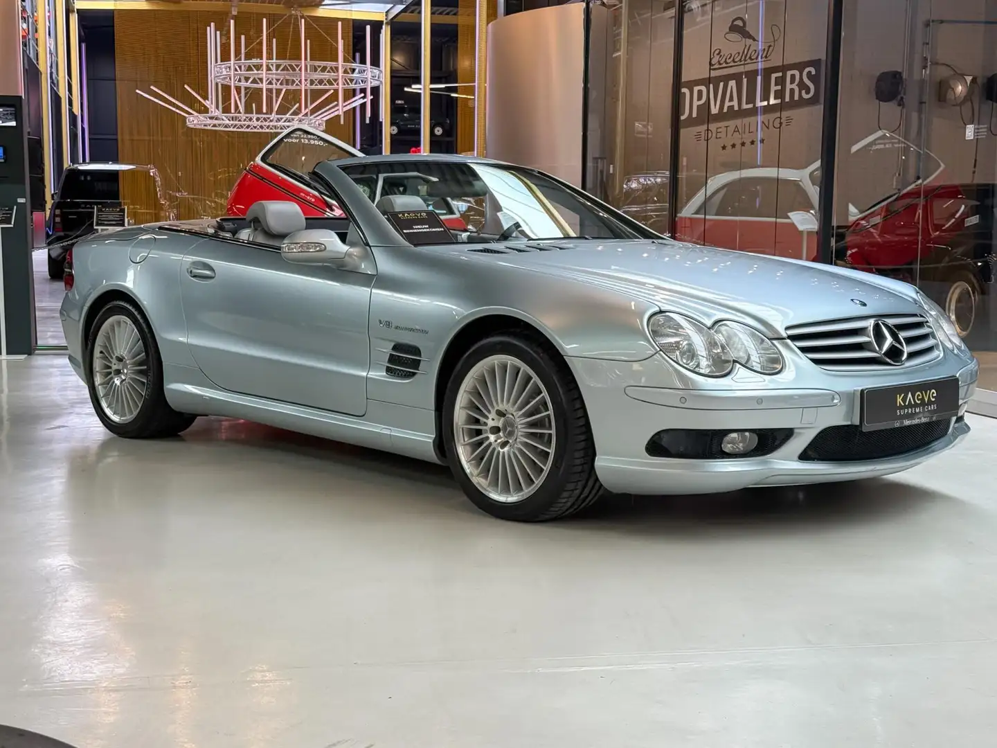 Mercedes-Benz SL 55 AMG | Lage kilometerstand Grijs - 1