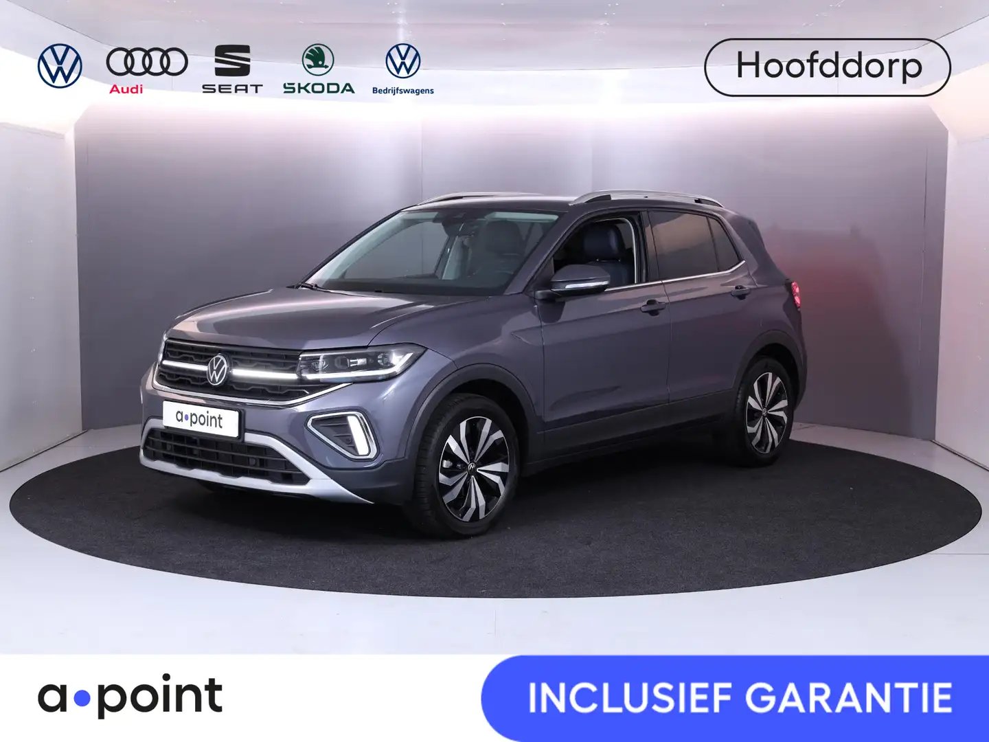 Volkswagen T-Cross 1.0 TSI Style 115 pk Automaat (DSG) | Navigatie | Gris - 1