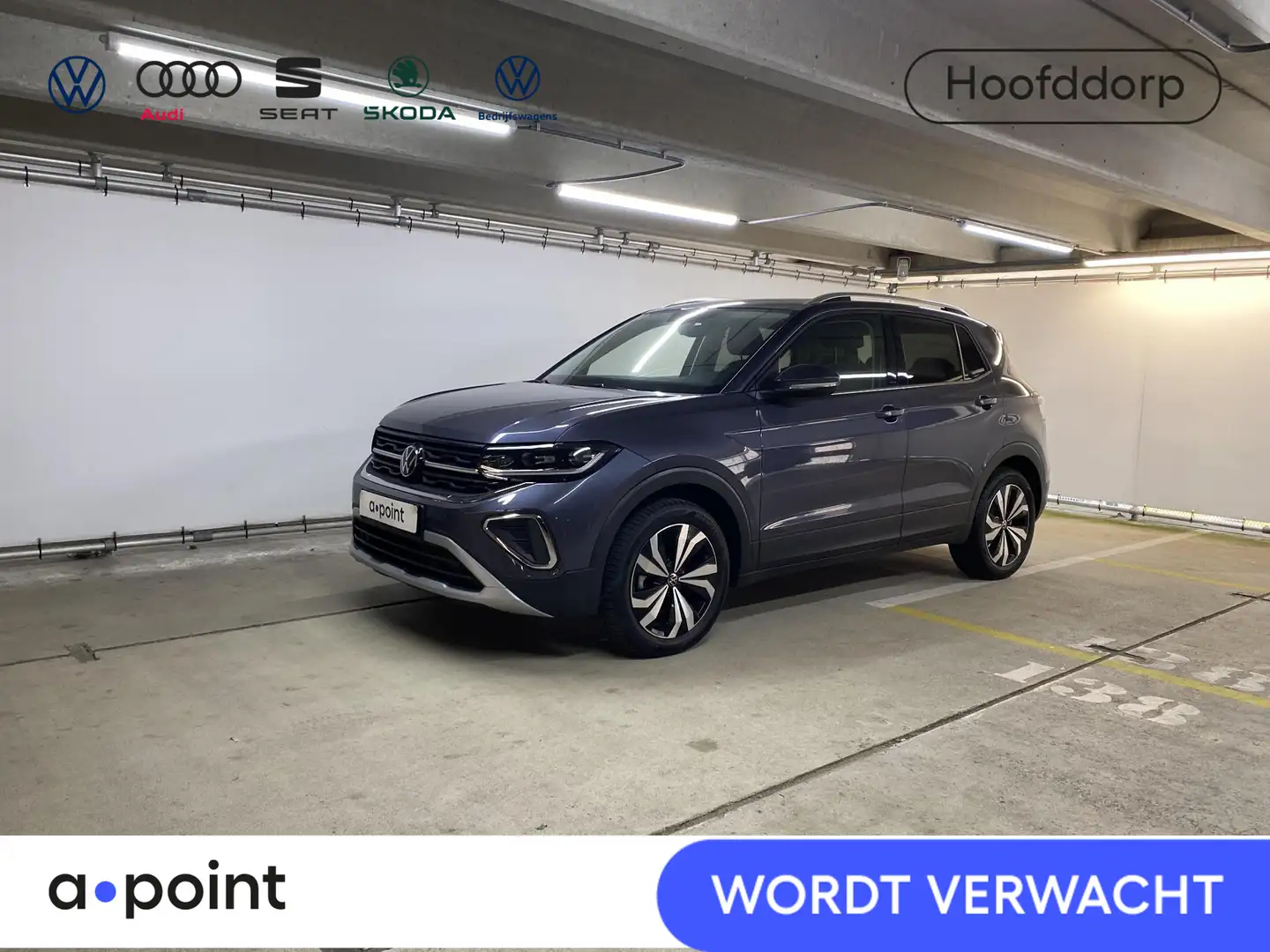 Volkswagen T-Cross 1.0 TSI Style 115 pk Automaat (DSG) | Navigatie | Grijs - 1