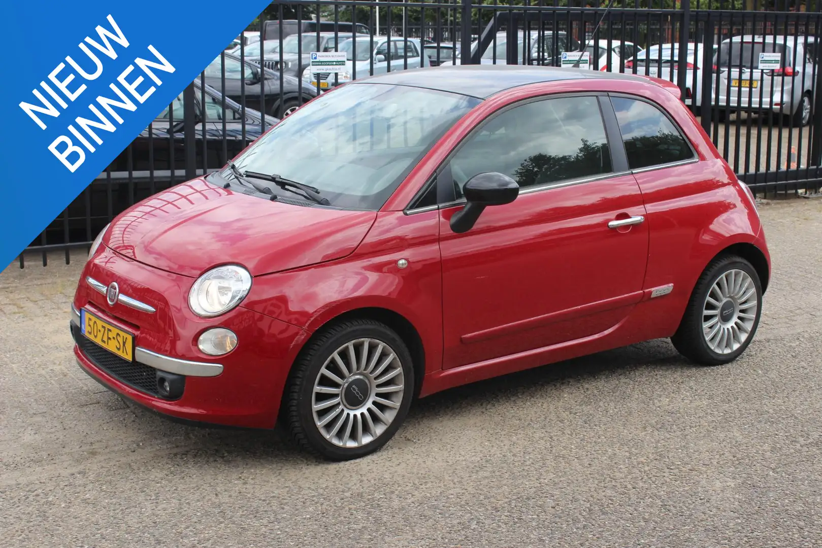 Fiat 500 1.2 Sport, Airco! Rosso - 1