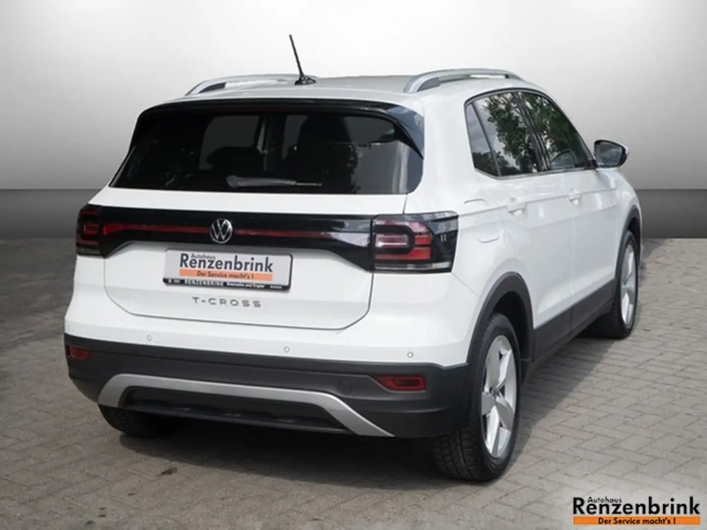 Volkswagen T-Cross Style TSI DSG IQ.Drive Navi LED ACC Ganzjahresr... Blanc - 2