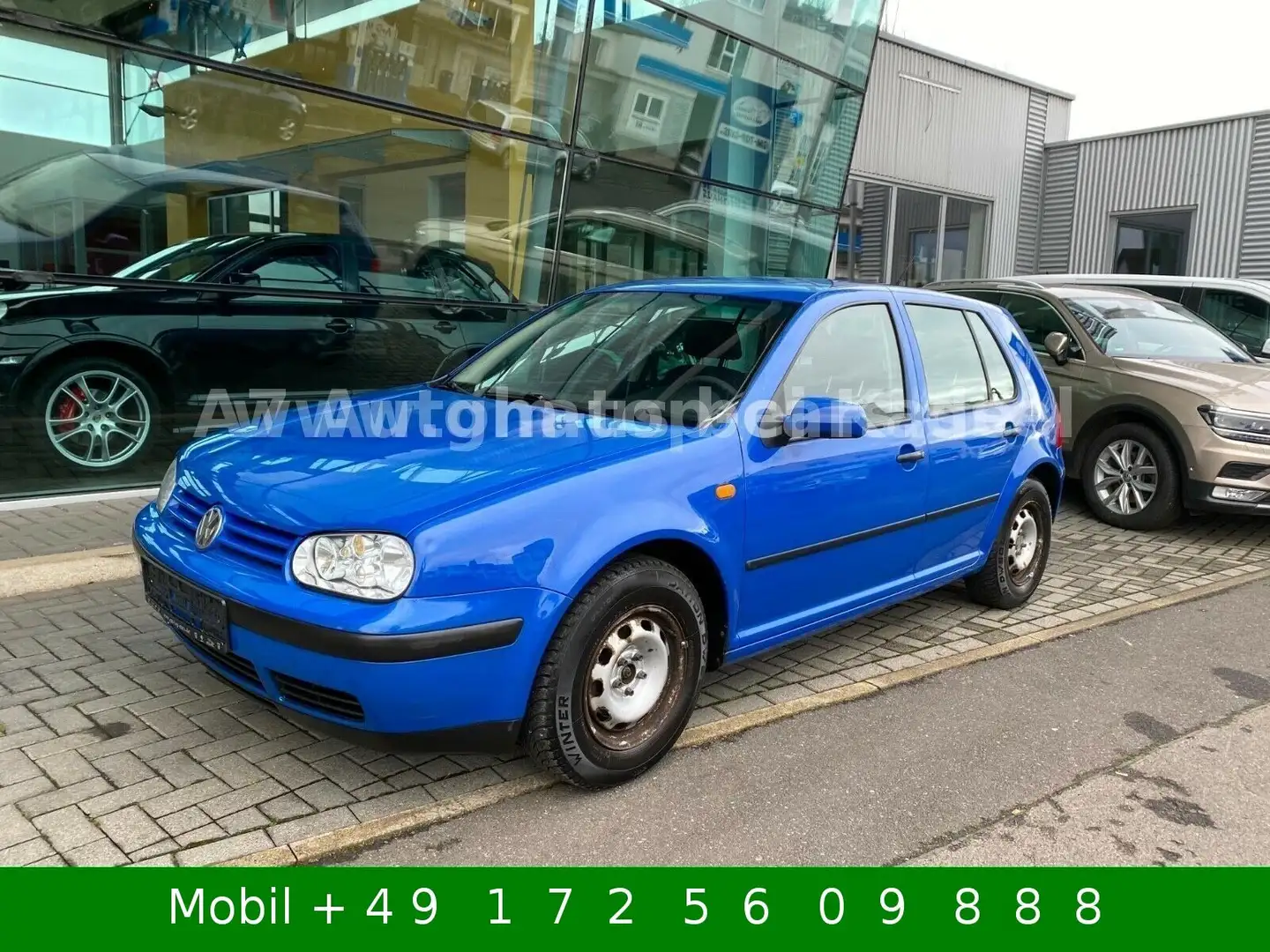 Volkswagen Golf IV 1.4 Lim. Klima AHK Bleu - 2