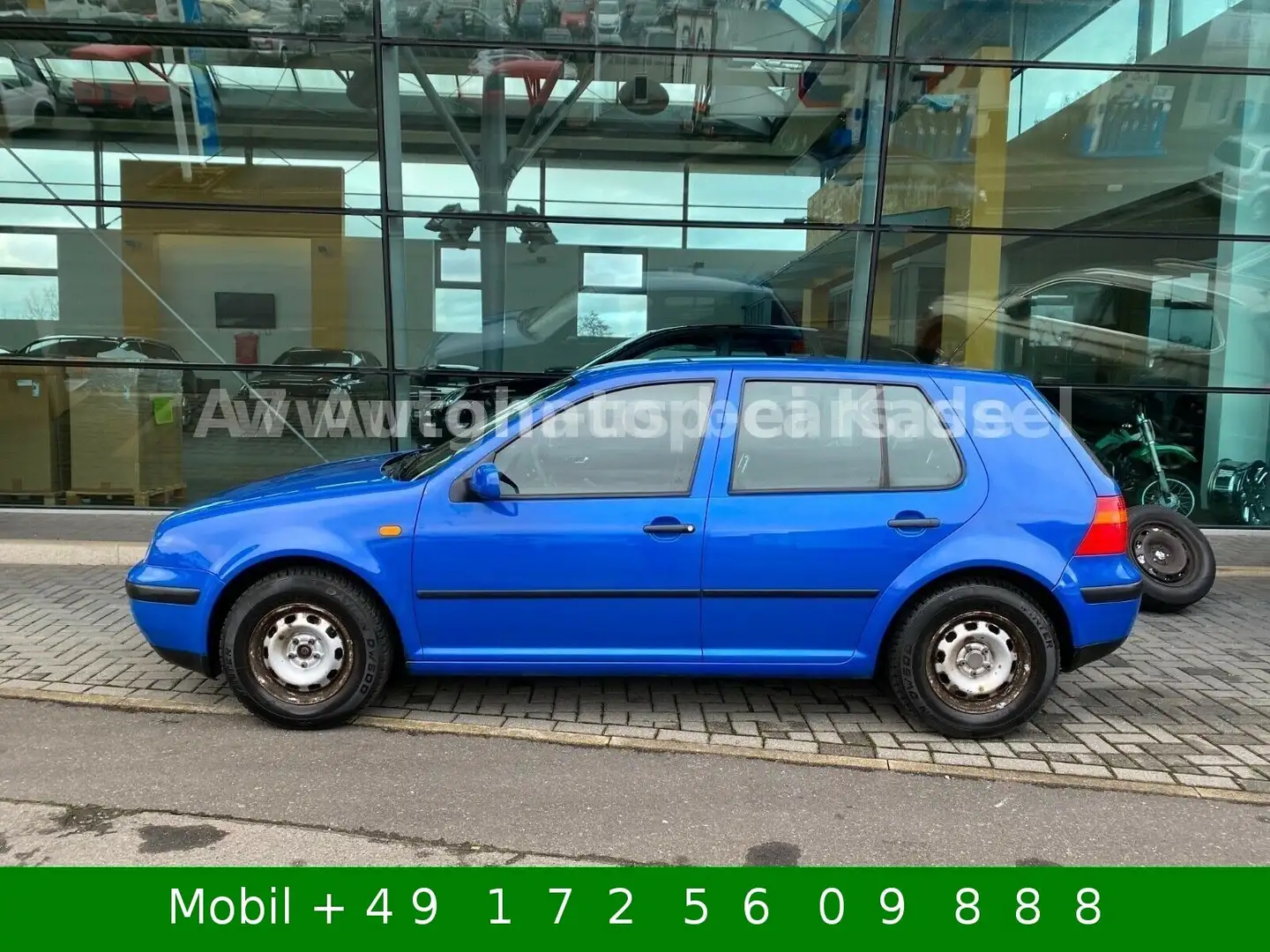 Volkswagen Golf IV 1.4 Lim. Klima AHK Bleu - 1