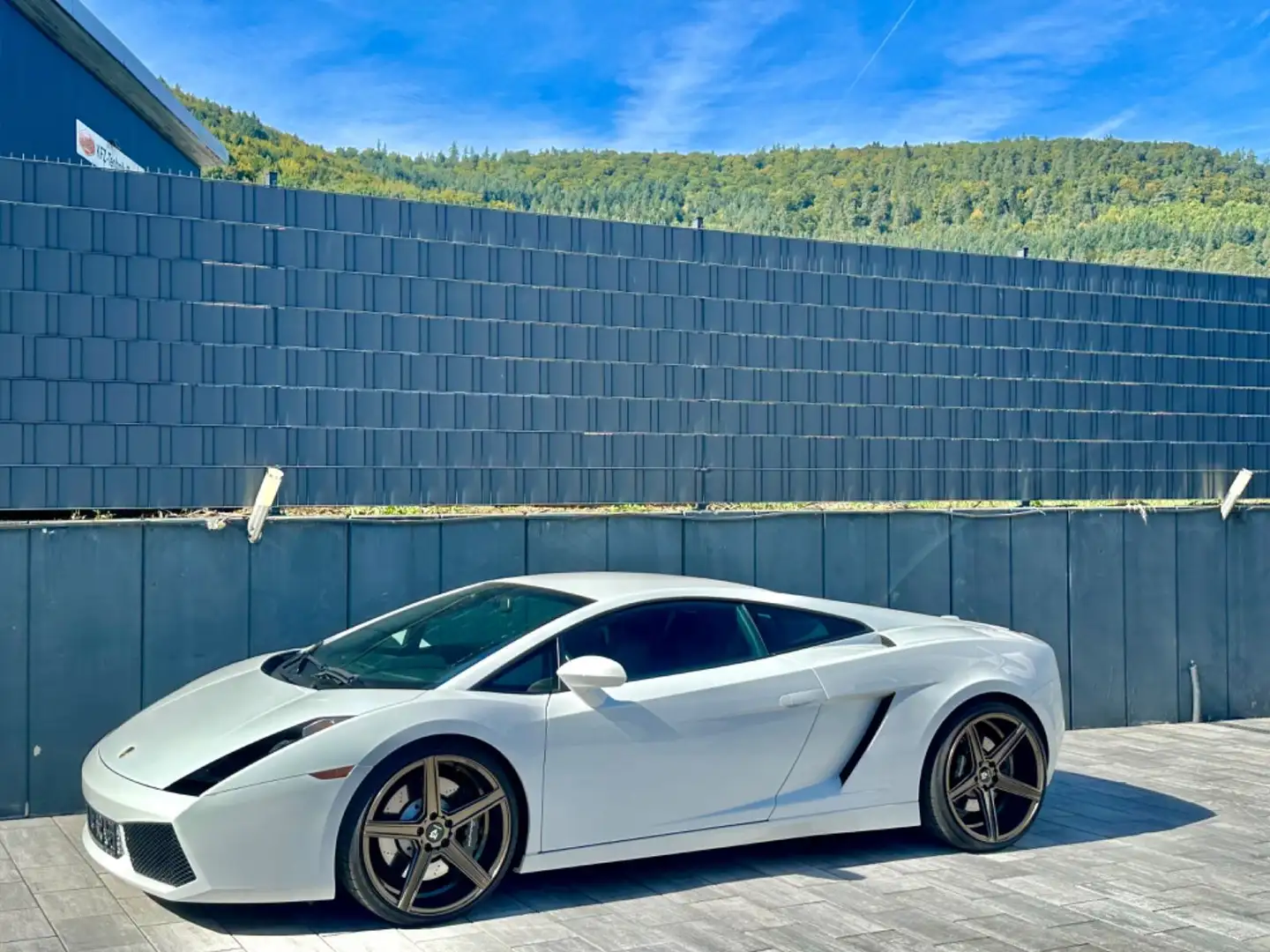 Lamborghini Gallardo V10 E-GEAR-LIFT-EINZELSTÜCK-DEUTSCH Blanc - 1
