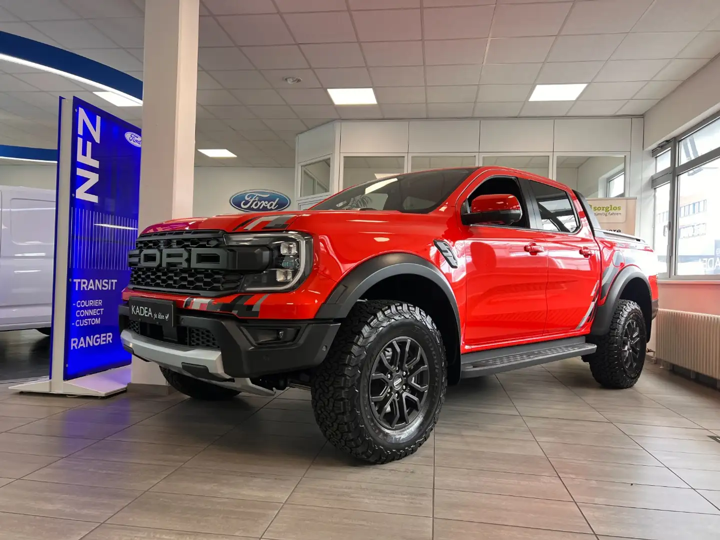 Ford Ranger Raptor DK 4x4 AHK*360*Navi*FOX*ACC Naranja - 1