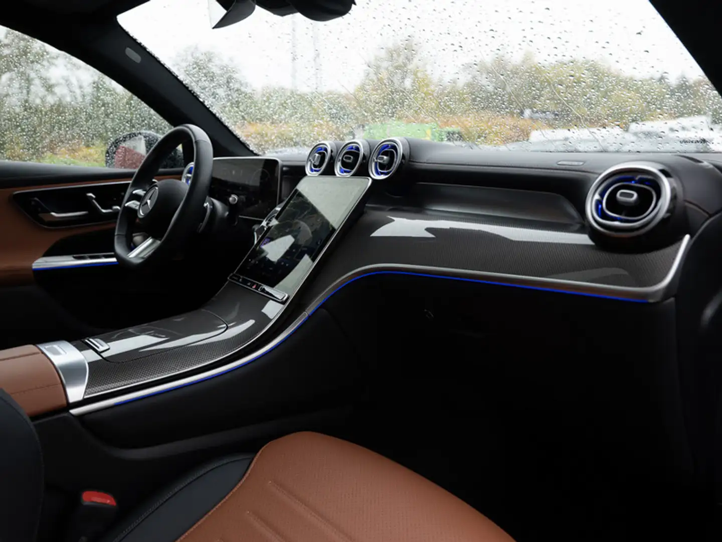 Mercedes-Benz GLC 220 d 4MATIC Coupé AMG-Sport+Burm+Pano+Distr Gris - 2