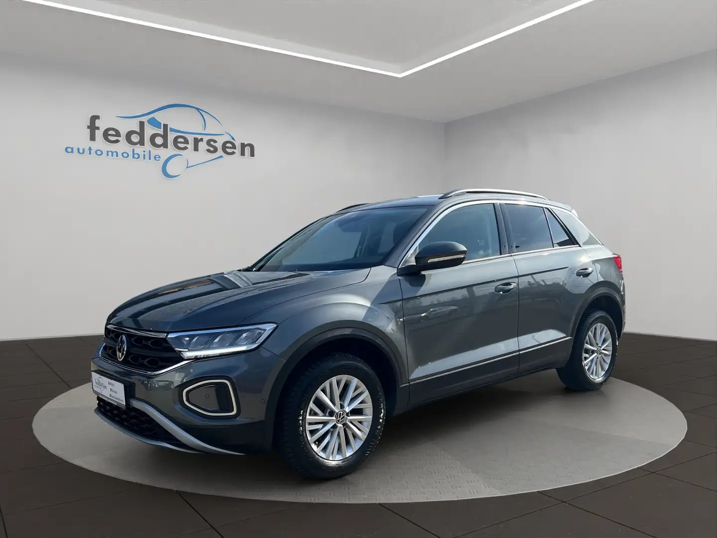 Volkswagen T-Roc Life 1.0 TSI Navi LED PDC Sitzheizung KLIMA ALU Grau - 2