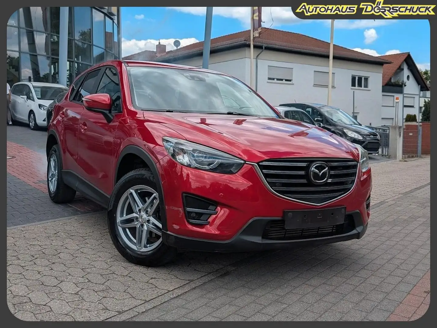 Mazda CX-5 Sports-Line 4x4 1 Hand. Navi. RFK. Leder Rot - 1
