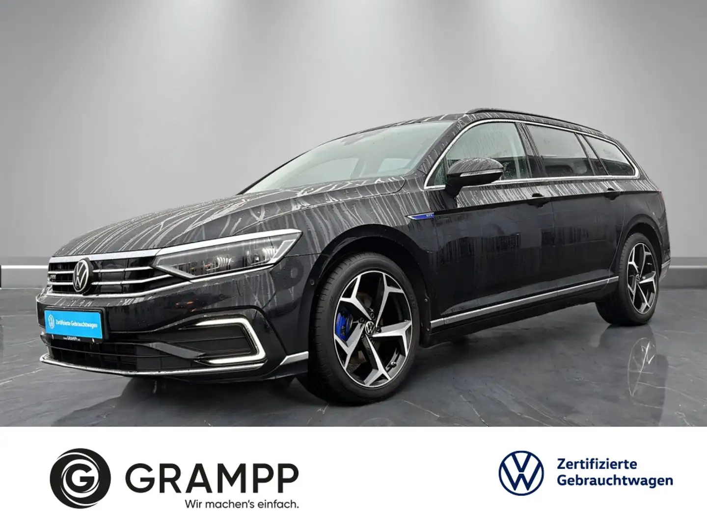 Volkswagen Passat Variant GTE +AHK+360°+MATRIX+DCC+ASSISTS+ Schwarz - 1