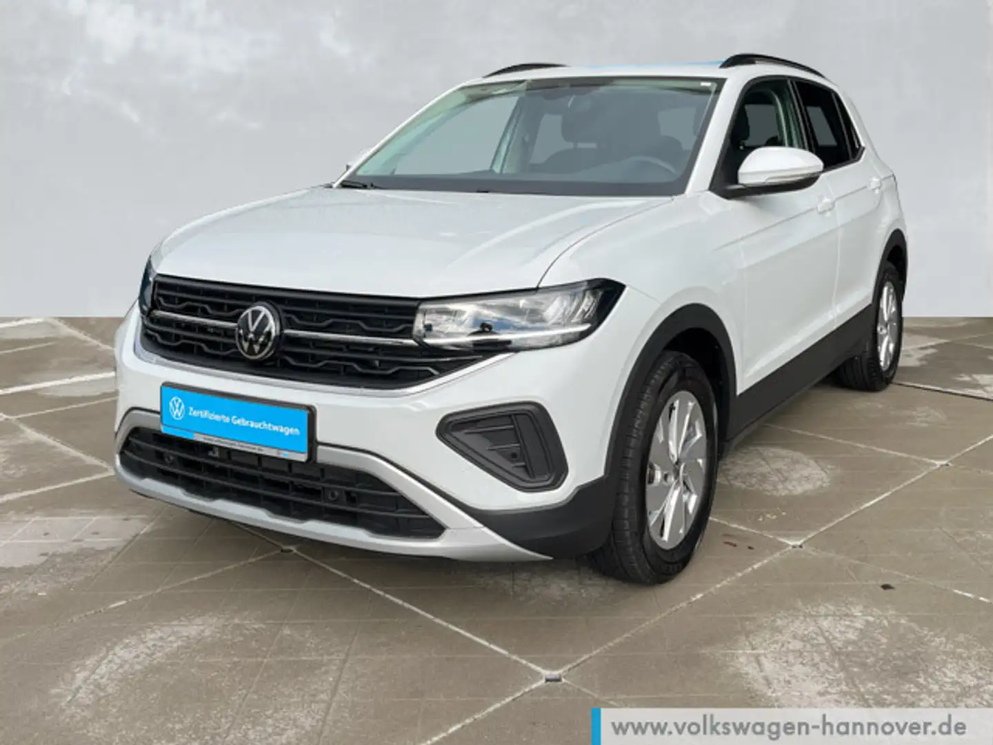 Volkswagen T-Cross 1.0 TSI Life Navi DigCockpit PDC SHZ ACC Weiß - 2