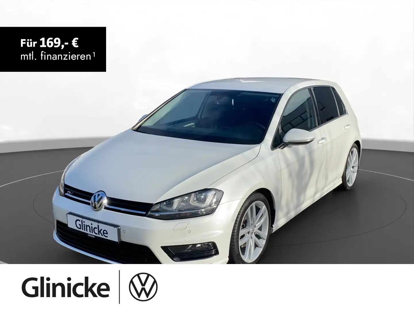 Volkswagen Golf VII 1.4 TSI R-Line Navi Klima Bi-Xenon Park Weiß - 1