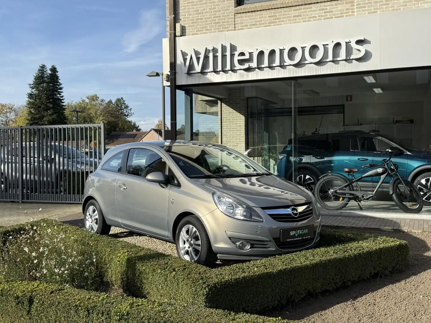 Opel Corsa 3D Enjoy 1.0i 65PK Slechts 62.07€ BIV!!! *Airco... Gris - 1