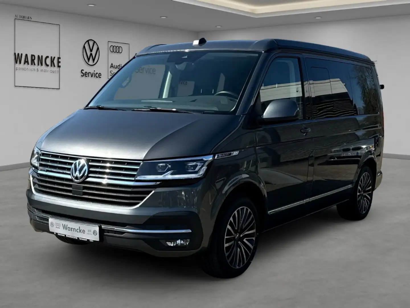 Volkswagen T6.1 California Ocean 2.0 TDI 4motion DSG LED AHK DCC NAV PDC RFK Grau - 1