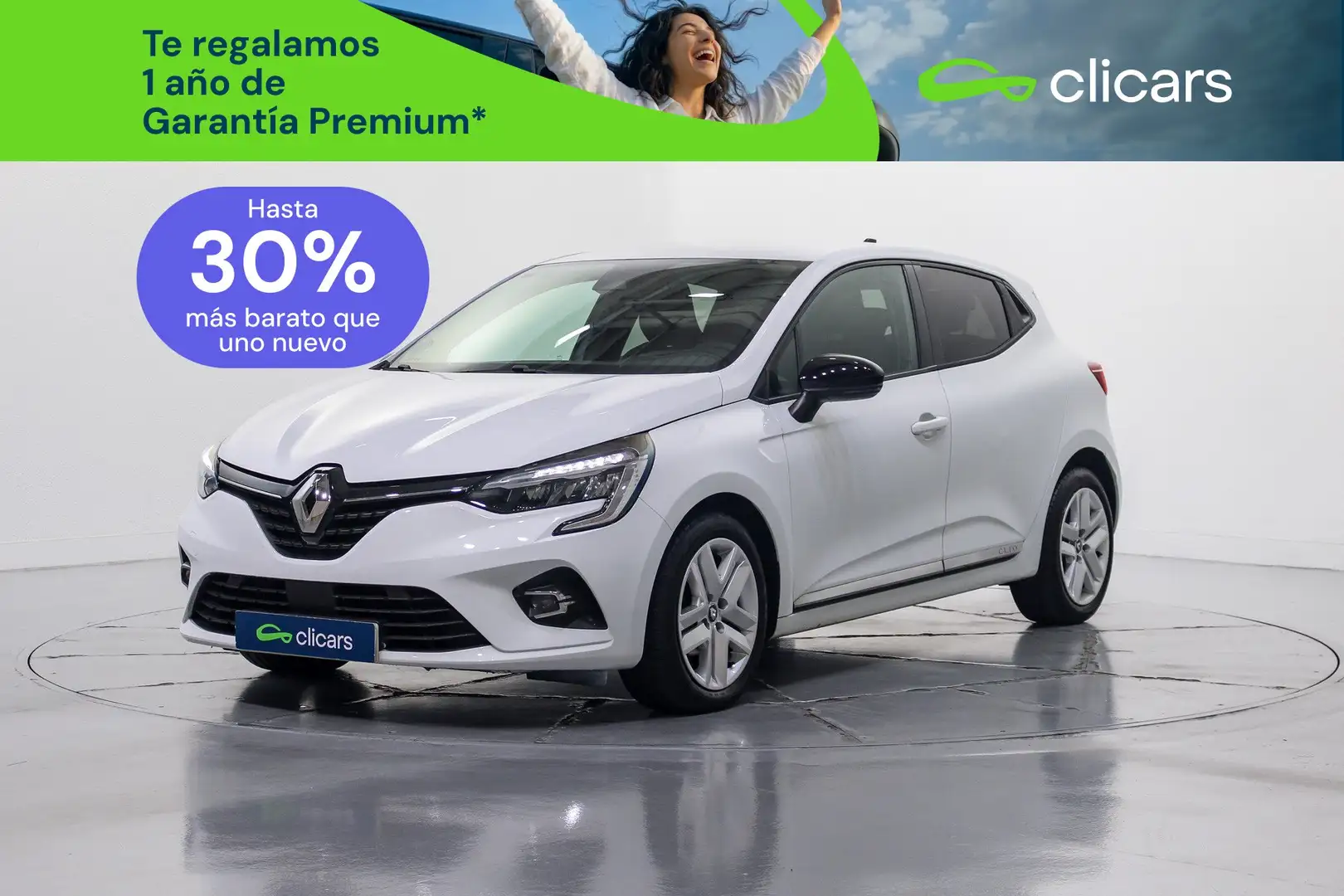 Renault Clio TCe GLP Business 74kW Blanco - 1