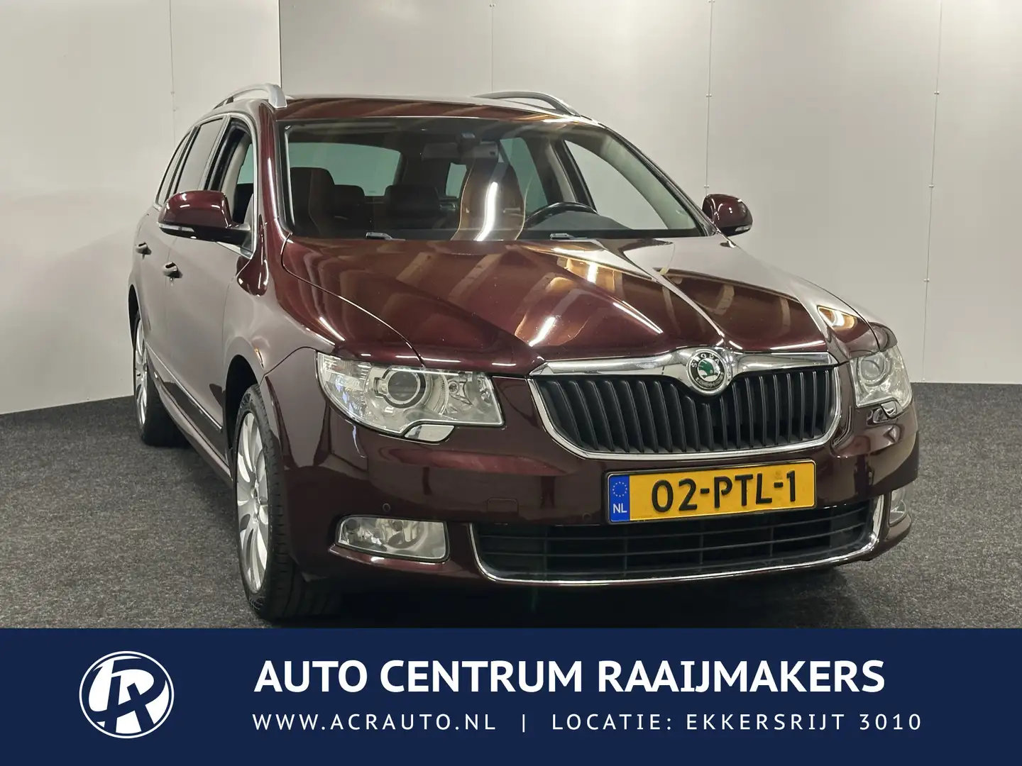 Skoda Superb Combi 1.8 TSI Elegance Business Line LEDER STOELVE Bleu - 1