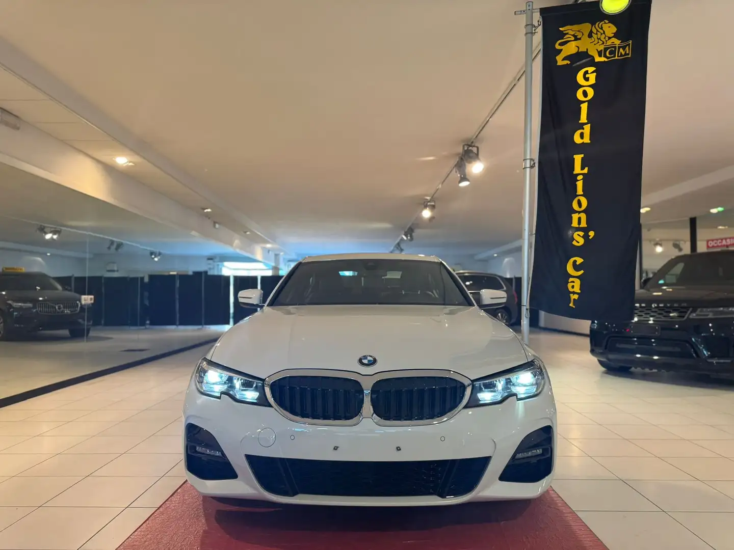 BMW 320 d mhev 48V Msport auto SEDILI PEL/ALC*CLIMA 3 ZONE Blanc - 2