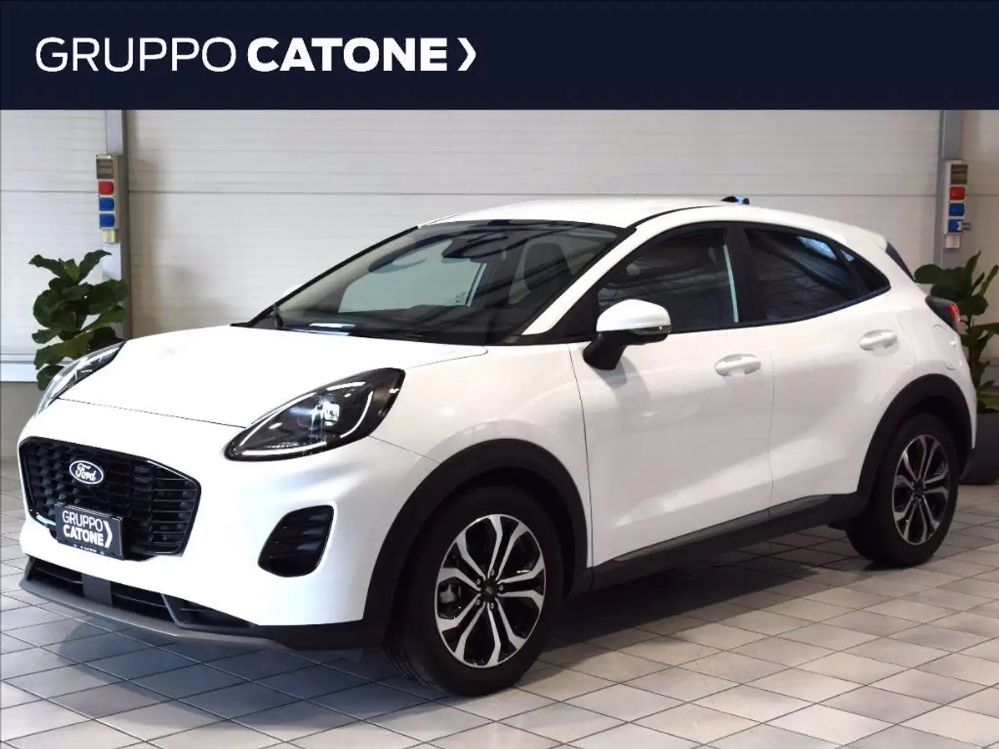 Ford Puma 1.0 ecoboost h Titanium 125cv Bianco - 1