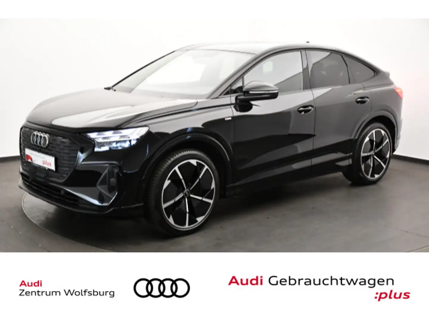 Audi Q4 e-tron Q4 Sportback 40 e-tron Pano/Rückkam/Multilenk Schwarz - 1